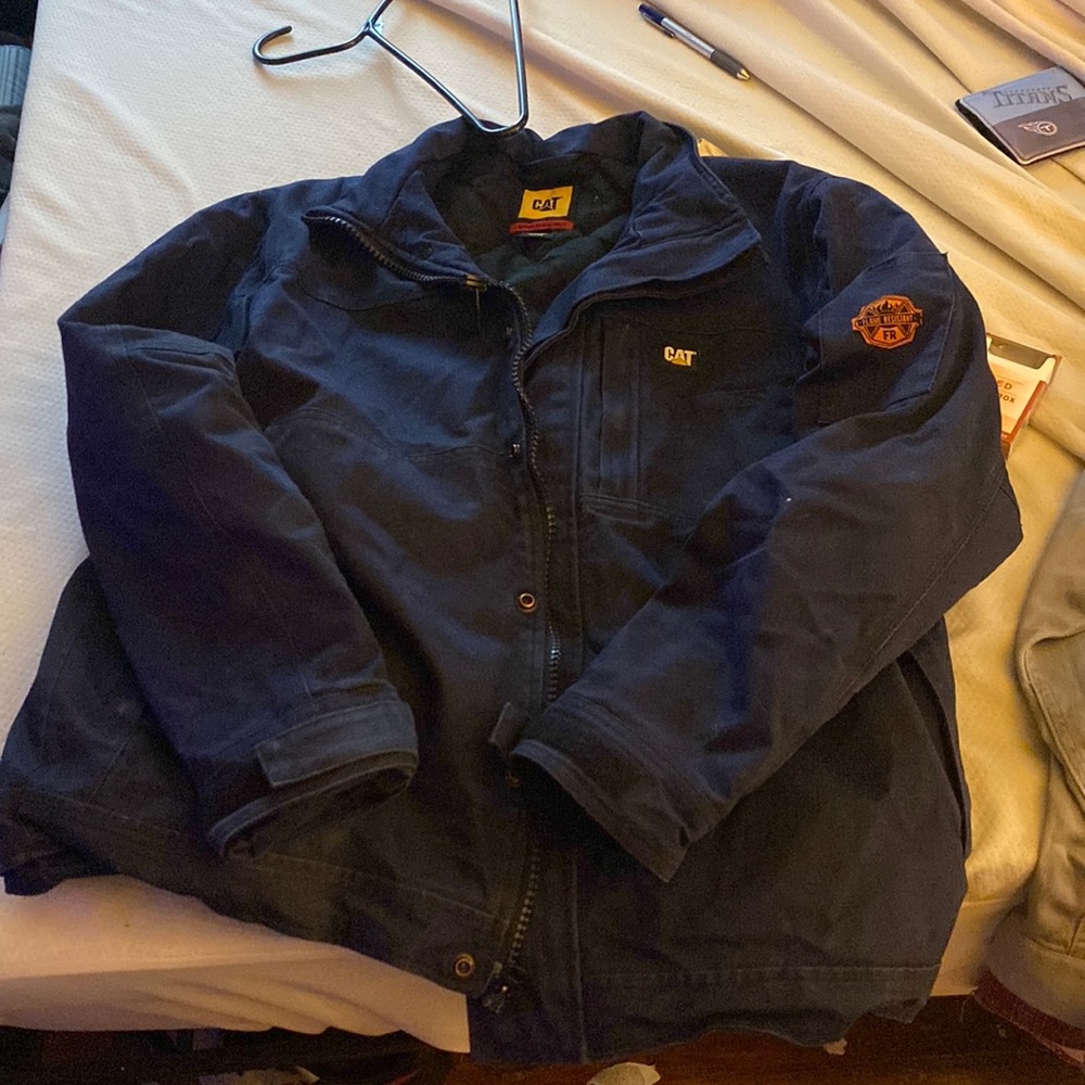 This is a FR rated work jacket